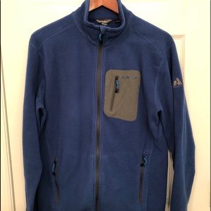 Eddie Bauer Polartec MED zip up fleece